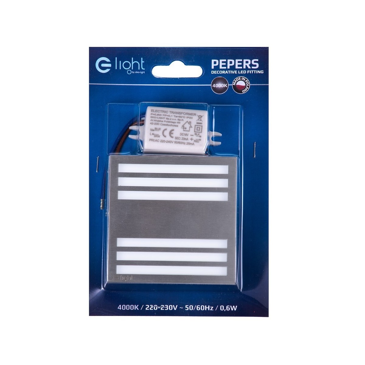 MiLagro PEPERS Barwa Zimna 6500K EKS0941