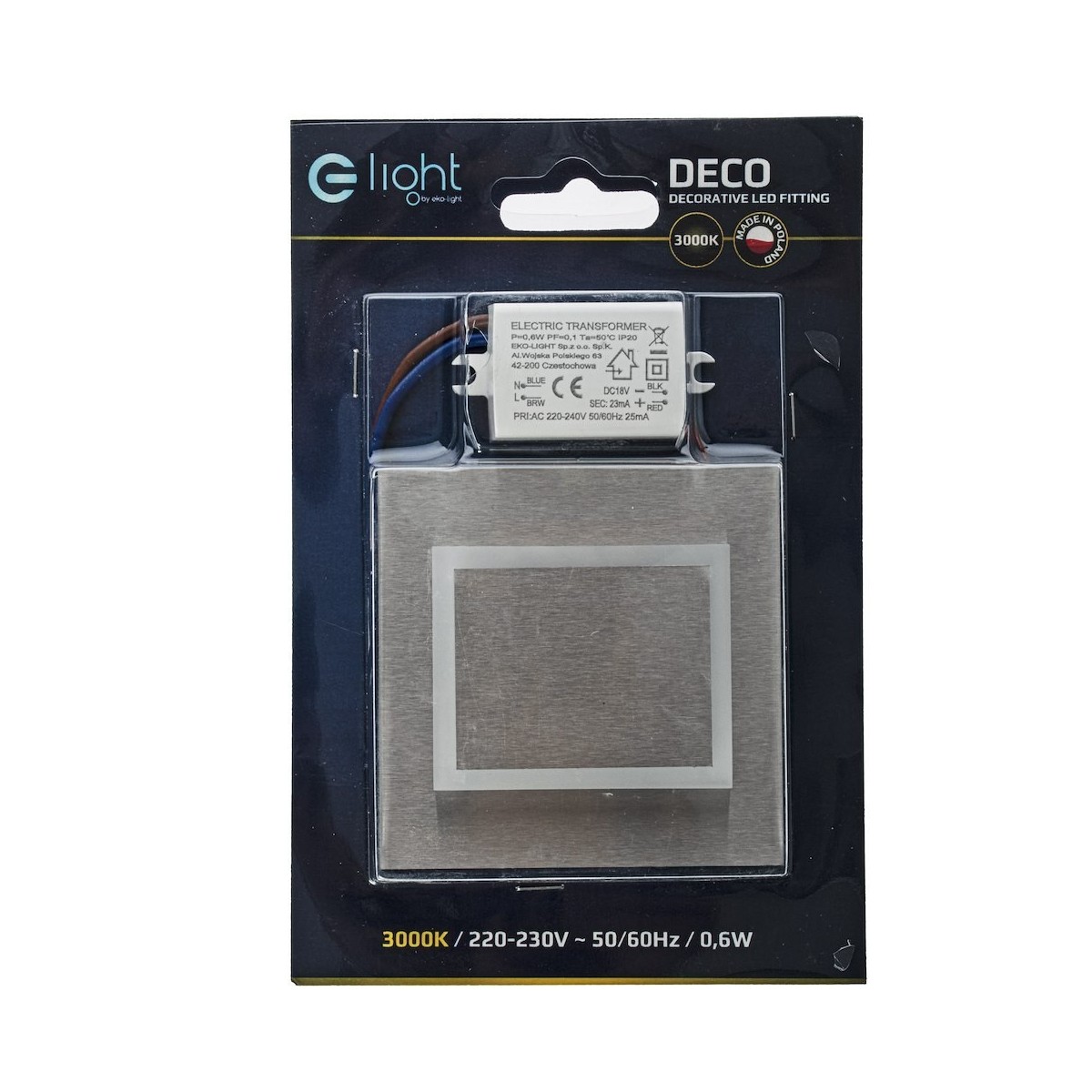 MiLagro EKS4437 DECO oprawa LED 3000K premium oświetlenie