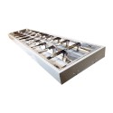 MiLagro OPRAWA RASTROWA NATYNKOWA 2x120cm POD ŚWIETLÓWKĘ LED EKR3133