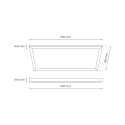 MiLagro PANEL LED 30x60 - 24W EKP1812