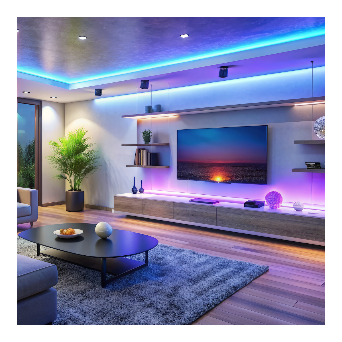 MiLagro EKPL1828 taśma LED RGB IP65 światło podkreślające charakter w