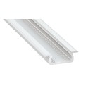 MiLagro PROFIL ALUMINIOWY BIAŁY TYP Z 1m + KLOSZ MLECZNY EKPR1041