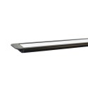 MiLagro PROFIL ALUMINIOWY CZARNY TYP Z 1m + KLOSZ MLECZNY EKPR6381