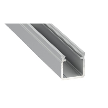 MiLagro PROFIL ALUMINIOWY SREBRNY TYP Y 1m + KLOSZ MLECZNY EKPR6542