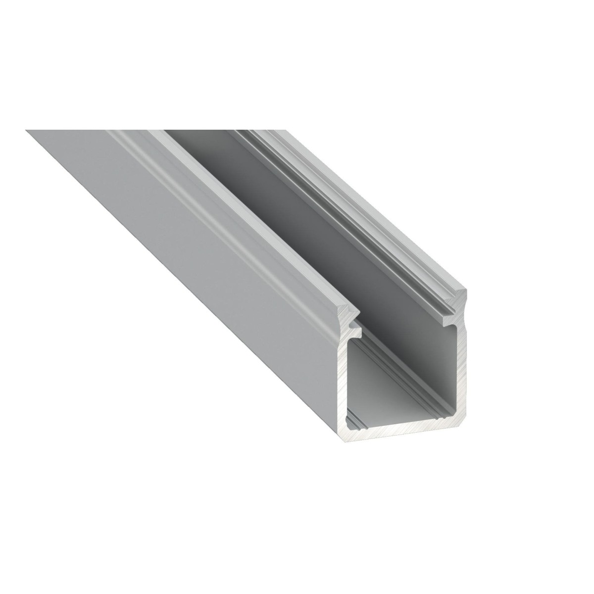 MiLagro PROFIL ALUMINIOWY SREBRNY TYP Y 1m + KLOSZ MLECZNY EKPR6542
