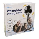 MiLagro EKW562 wentylator z pilotem światło podkreślające charakter w