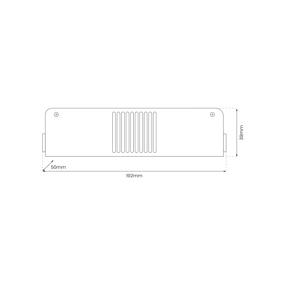 MiLagro EKZAS366 zasilacz LED 100W designerskie oświetlenie