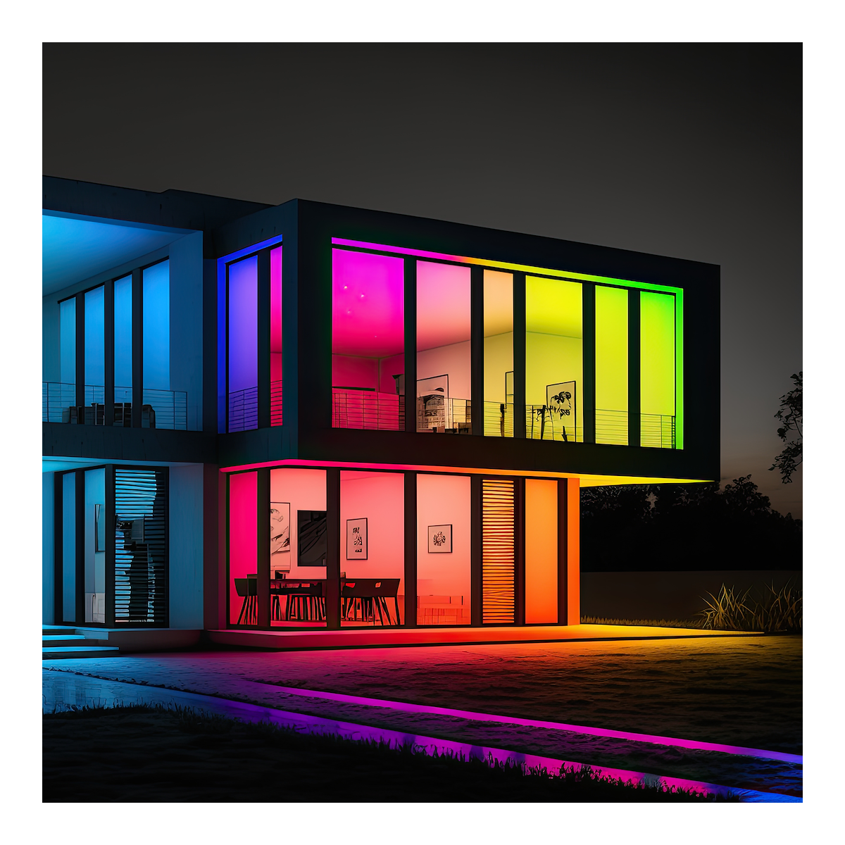 MiLagro EKZ2857 zestaw LED RGB 3m oryginalne źródło światła