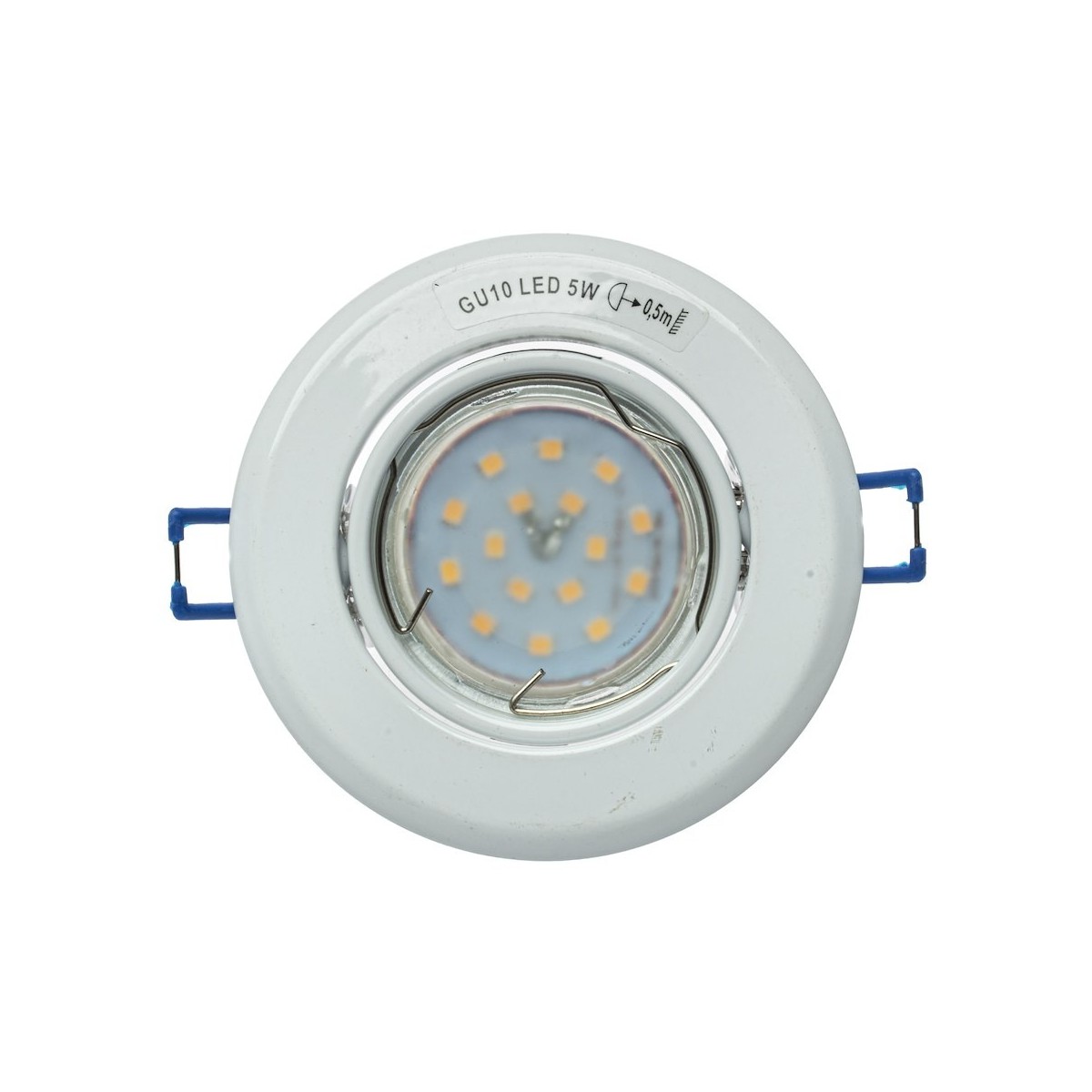 MiLagro EKZ2556 oczko GU10 białe eleganckie oświetlenie
