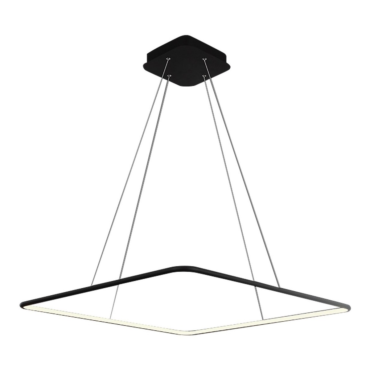 MiLagro LAMPA WISZĄCA NIX BLACK 25W LED ML517