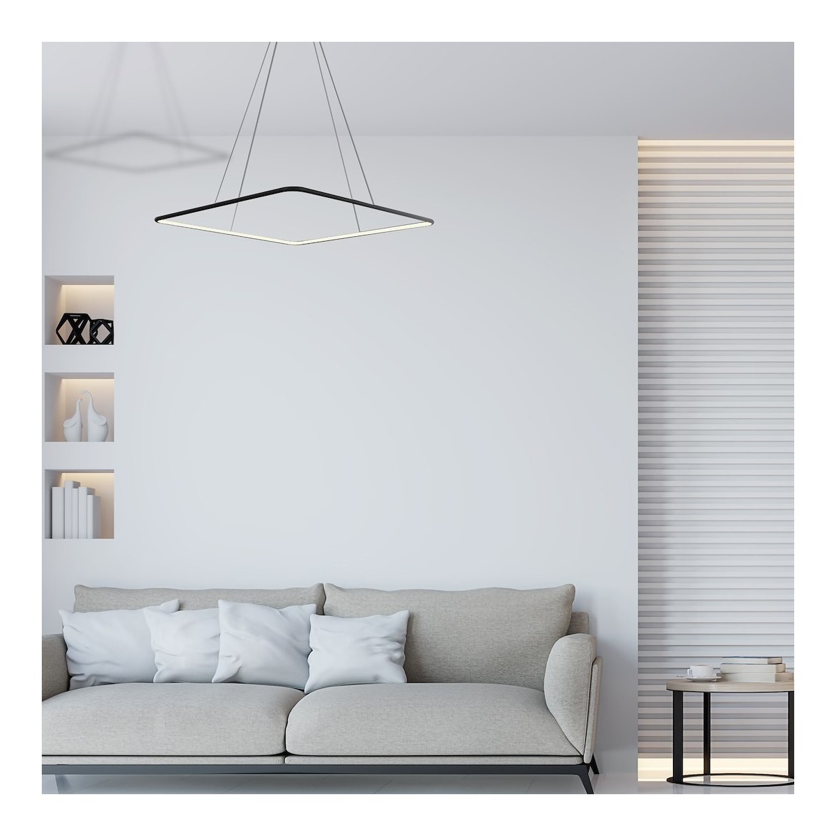 MiLagro ML517 lampa NIX BLACK LED dekoracyjne oświetlenie