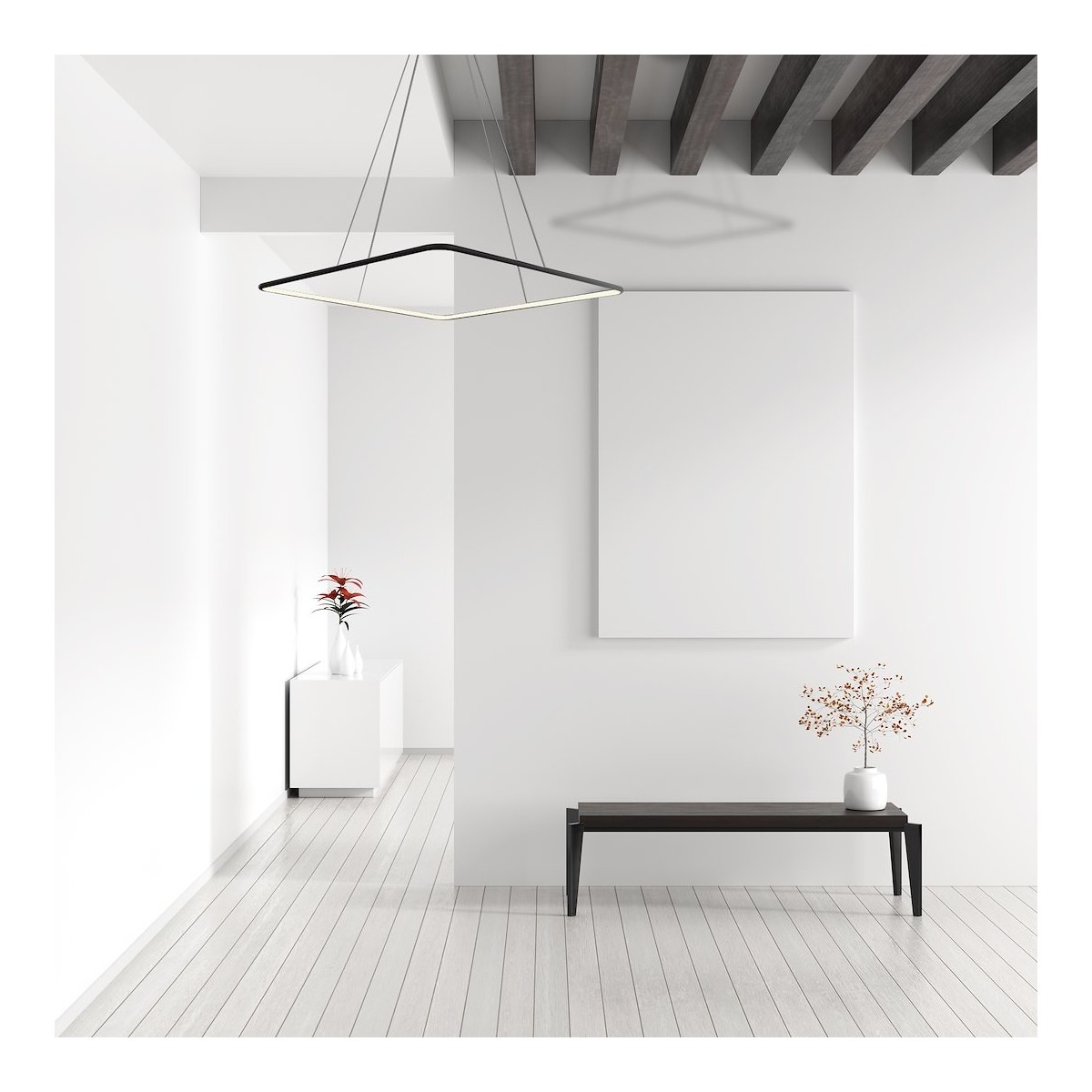 MiLagro ML517 lampa NIX BLACK LED dekoracyjne oświetlenie