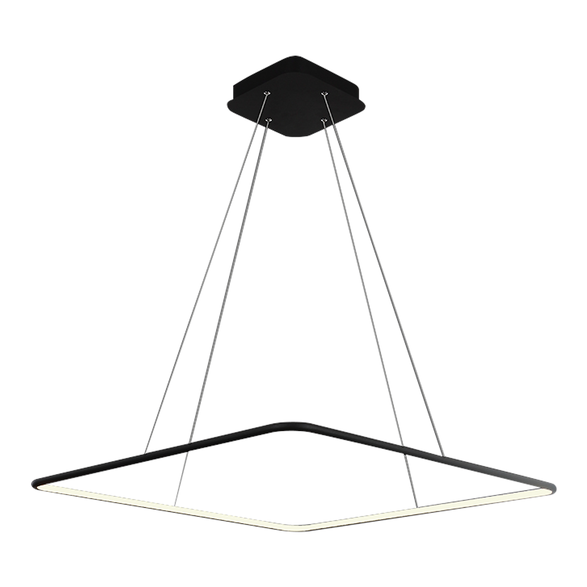 MiLagro LAMPA WISZĄCA NIX BLACK 25W LED ML517