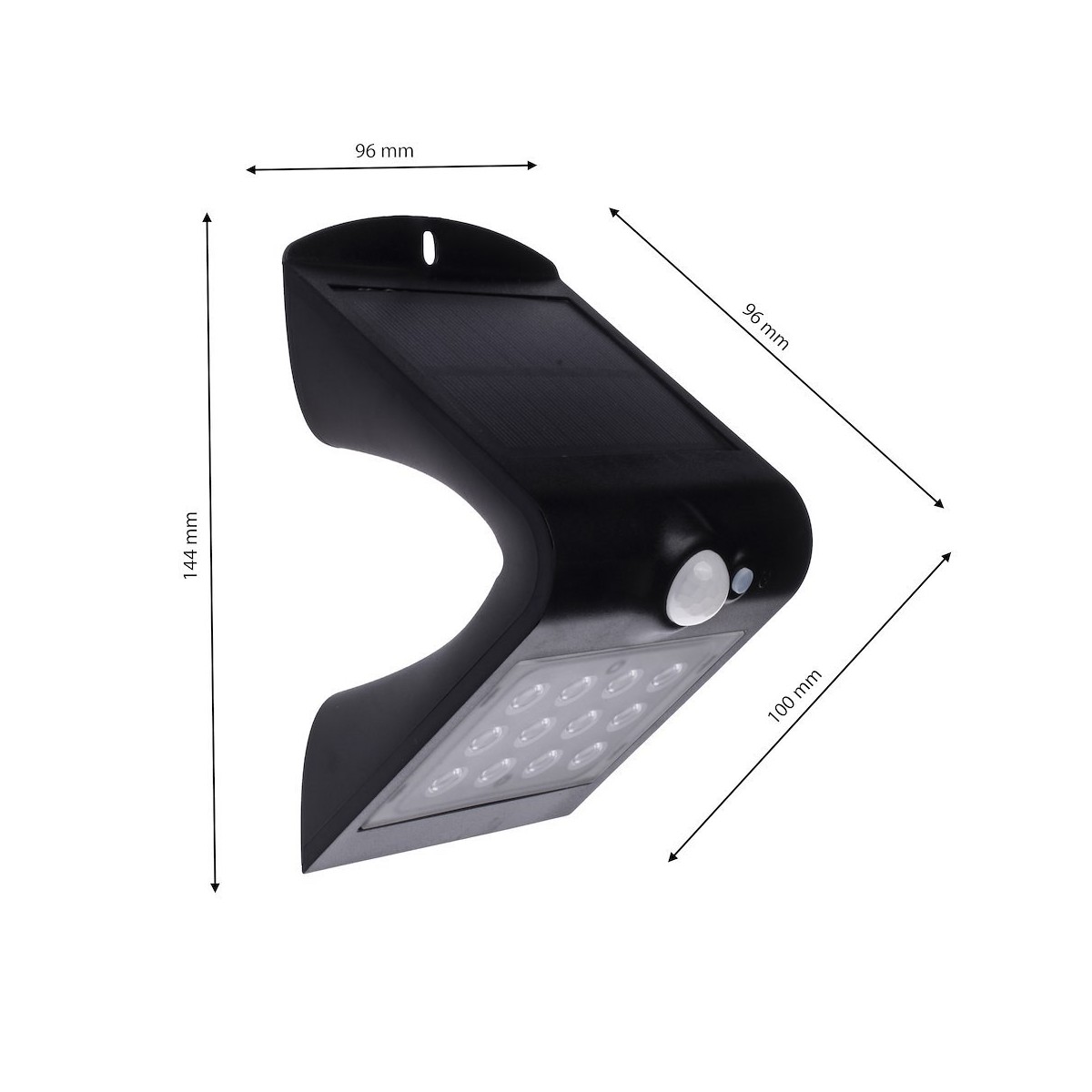 MiLagro EKO3867 lampka solarna LED Butterfly unikalne oświetlenie