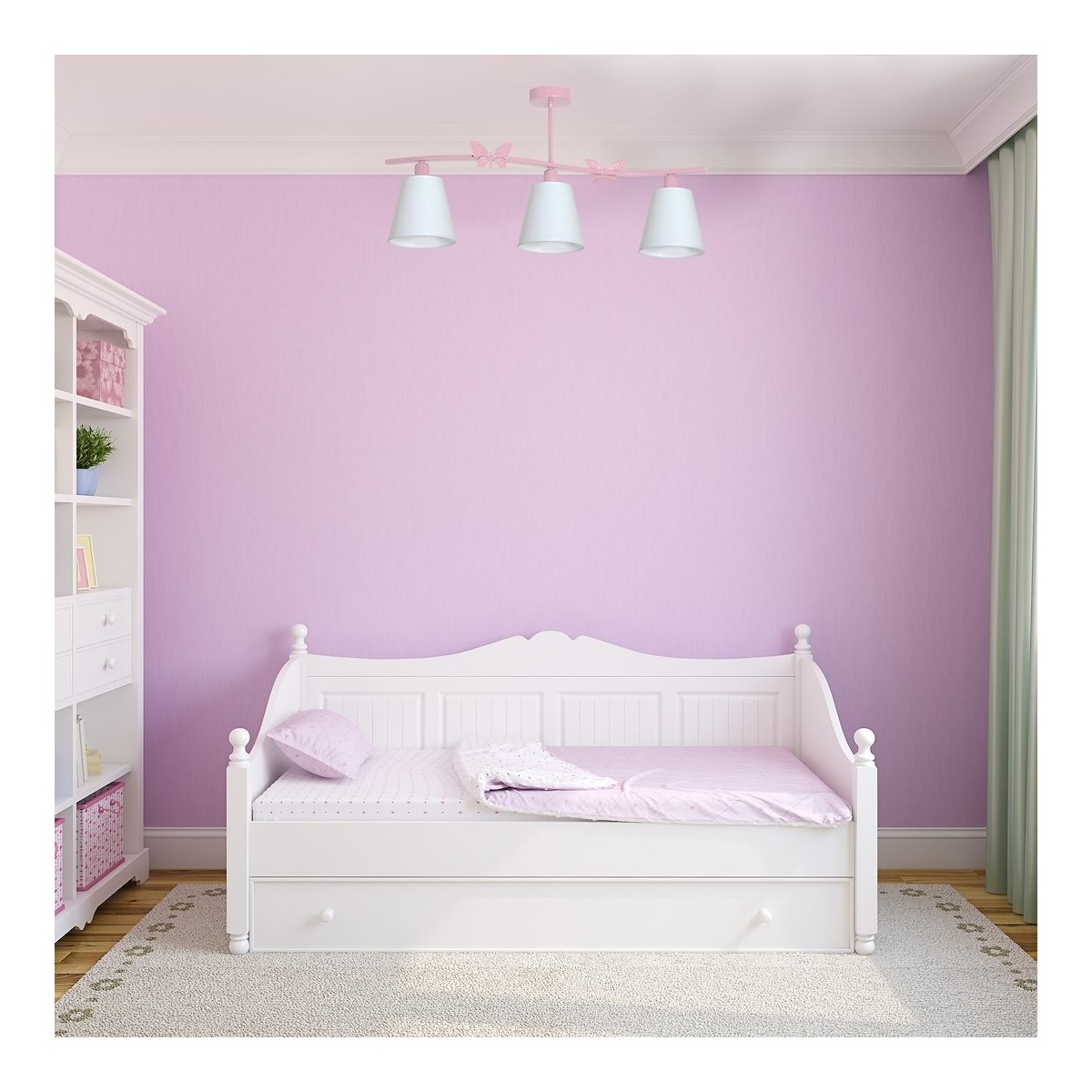 MiLagro MLP979 żyrandol ALICE PINK E14 dekoracyjne oświetlenie