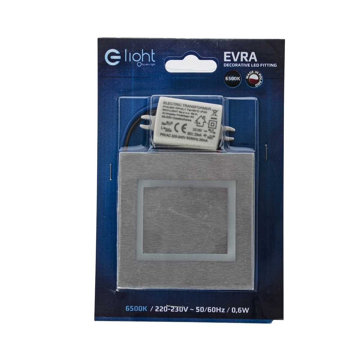 MiLagro EKS4369 oprawa schodowa LED EVRA stylowe oświetlenie