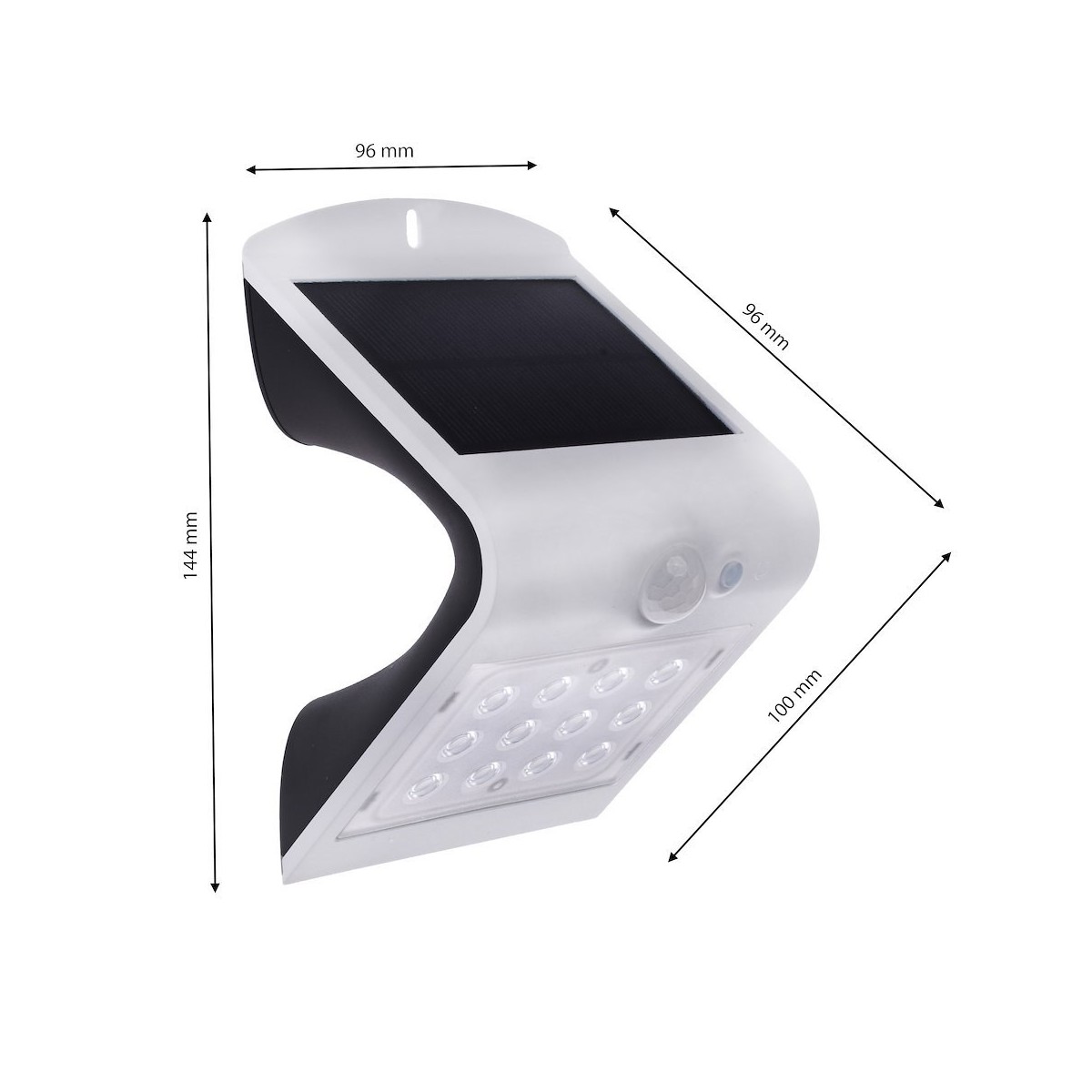 MiLagro EKO8817 lampka solarna Butterfly oświetlenie klasy premium
