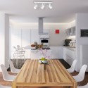 MiLagro MLP991 lampa sufitowa Pico White klimatyczne oświetlenie