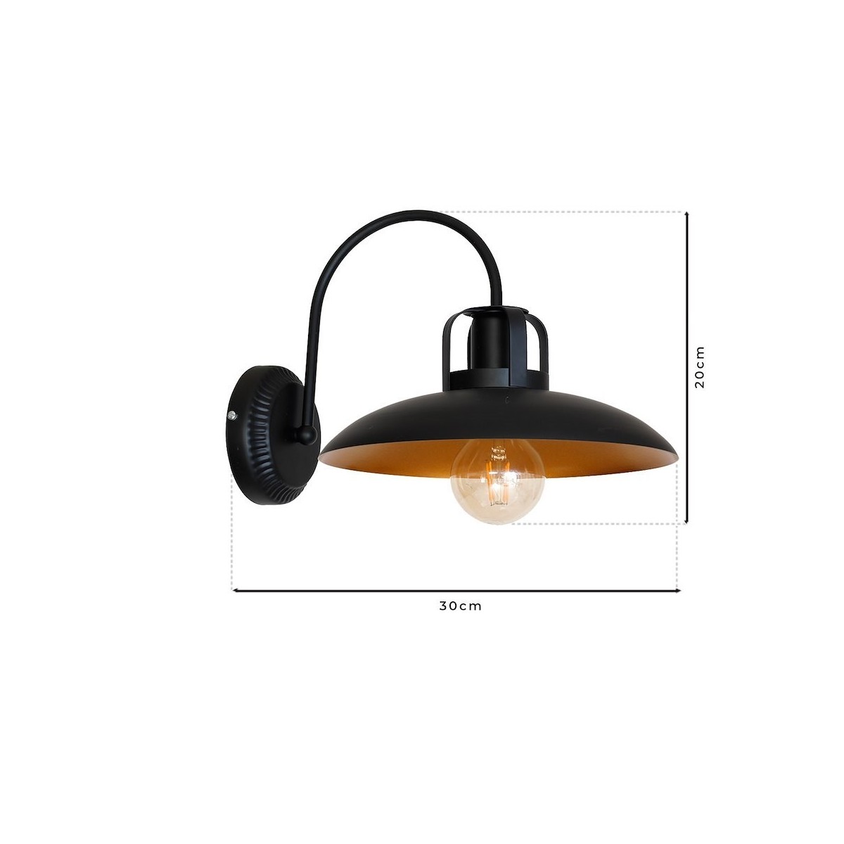 MiLagro Kinkiet FELIX 1xE27 MLP3681