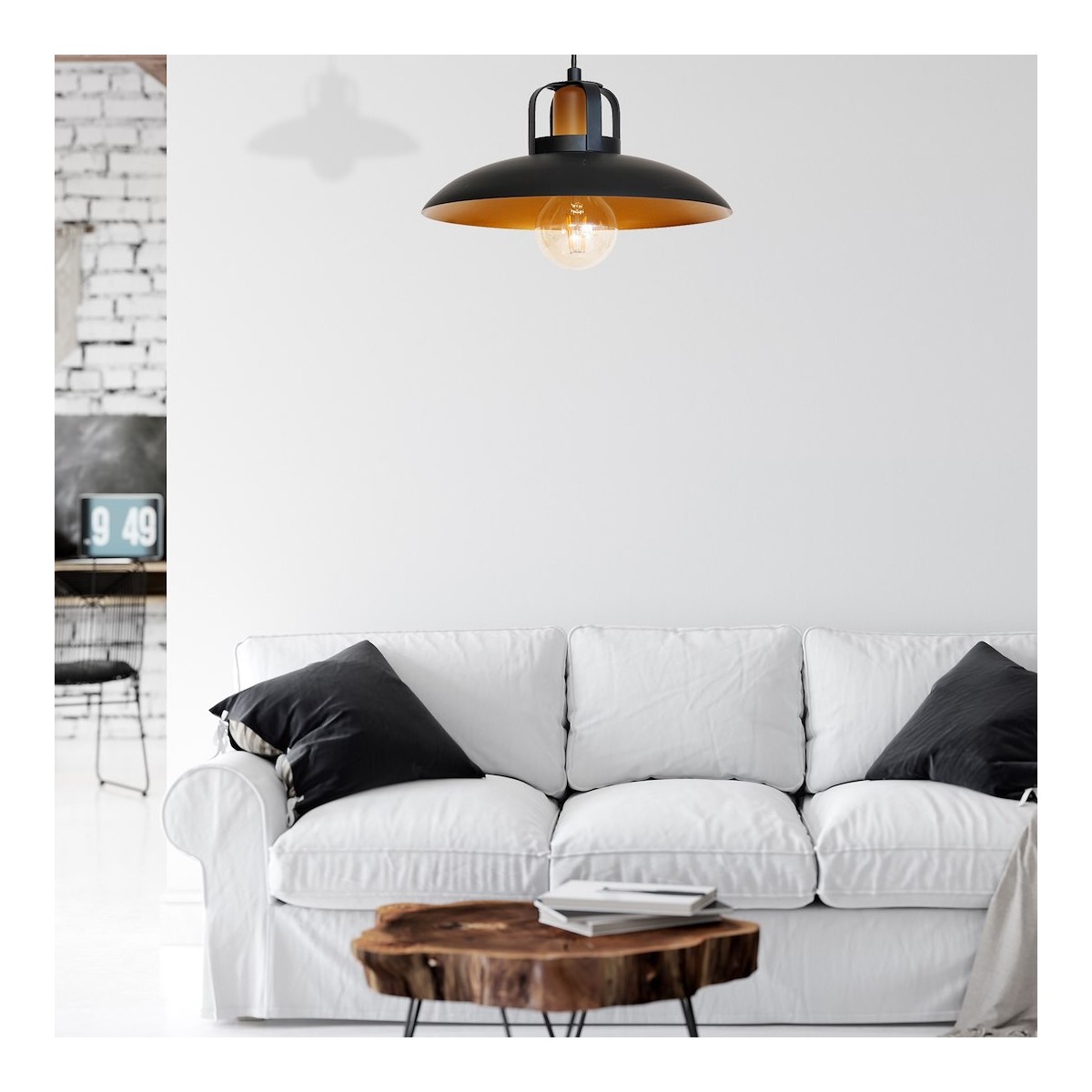MiLagro MLP3682 lampa wisząca FELIX loft stylowe lampy sufitowe