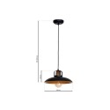MiLagro MLP3682 lampa wisząca FELIX loft stylowe lampy sufitowe