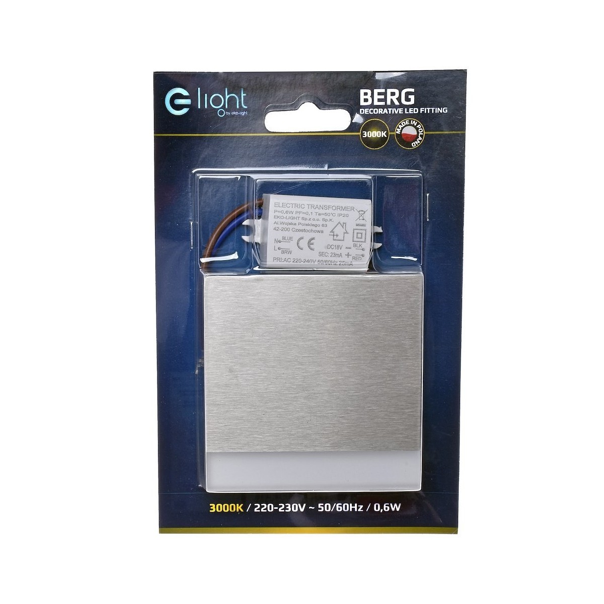 MiLagro BERG Barwa Ciepła 3000K EKS4390