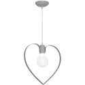 MiLagro Lampa wisząca AMORE GREY 1xE27 MLP9822