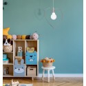 MiLagro Lampa wisząca AMORE GREY 1xE27 MLP9822