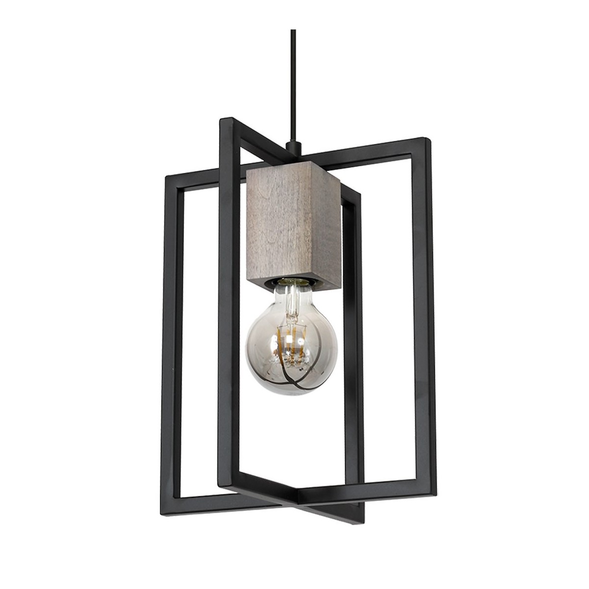 MiLagro Lampa Wisząca Ralph 1xE27 MLP3710