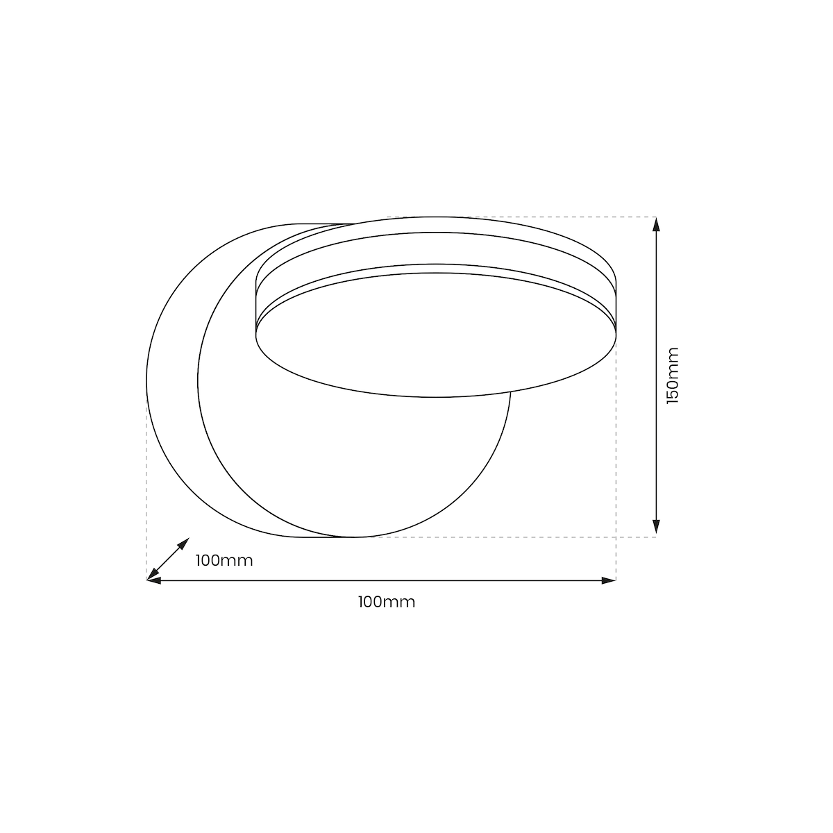 MiLagro Kinkiet 360° 6W LED ML3731