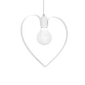 MiLagro Lampa wisząca Amore 1xE27 Biały MLP9950