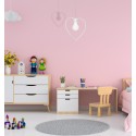 MiLagro Lampa wisząca Amore 1xE27 Biały MLP9950