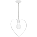 MiLagro Lampa wisząca Amore 1xE27 Biały MLP9950
