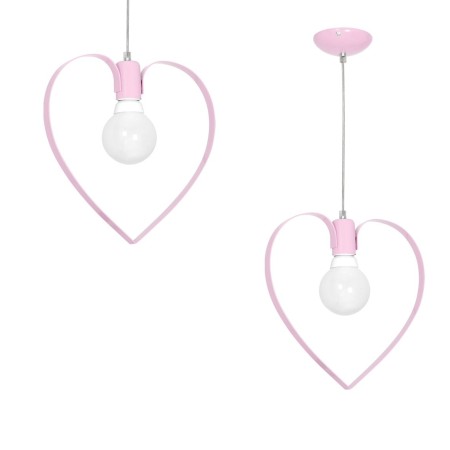 MiLagro MLP9953 lampa wisząca AMORE PINK oryginalne źródło światła