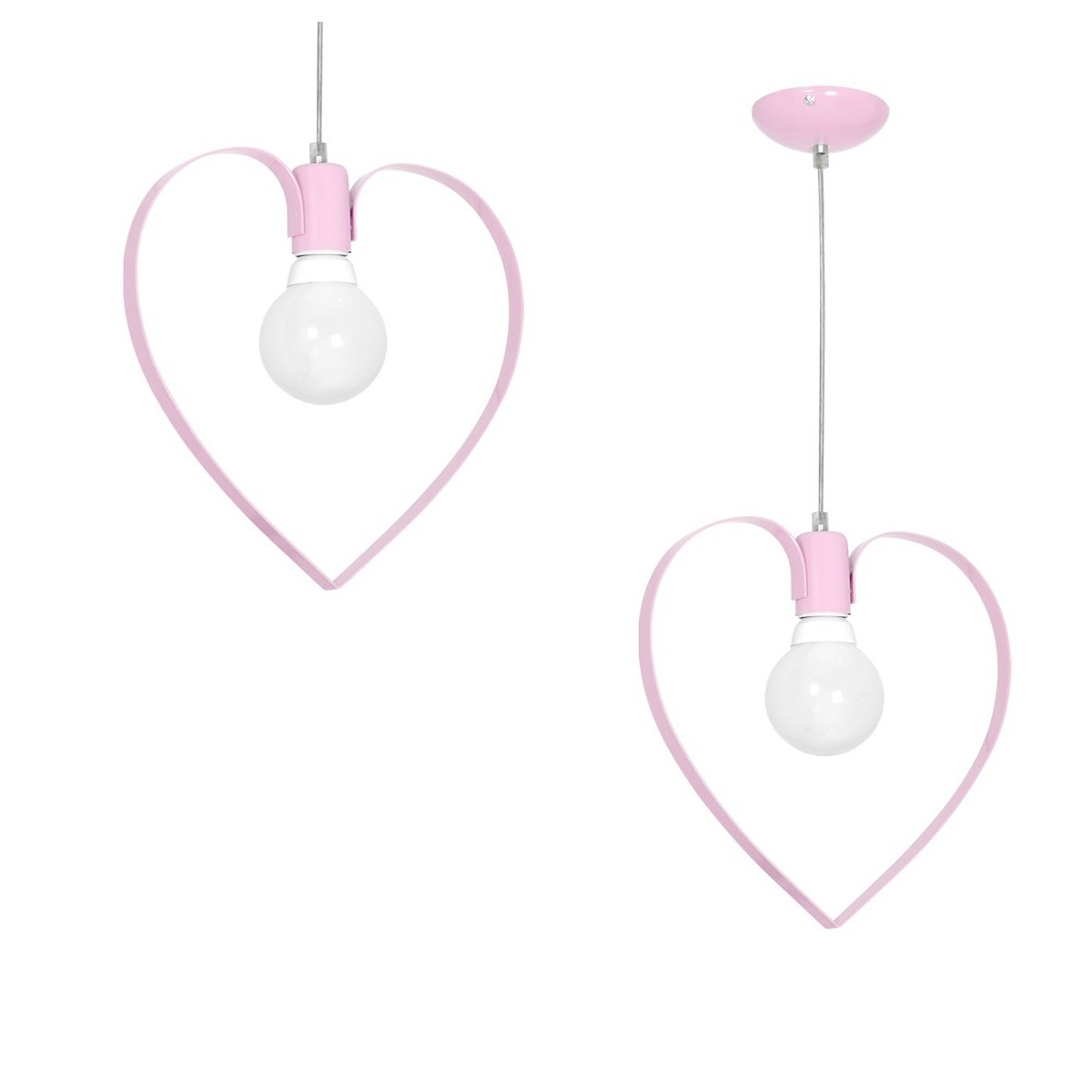 MiLagro MLP9953 lampa wisząca AMORE PINK oryginalne źródło światła