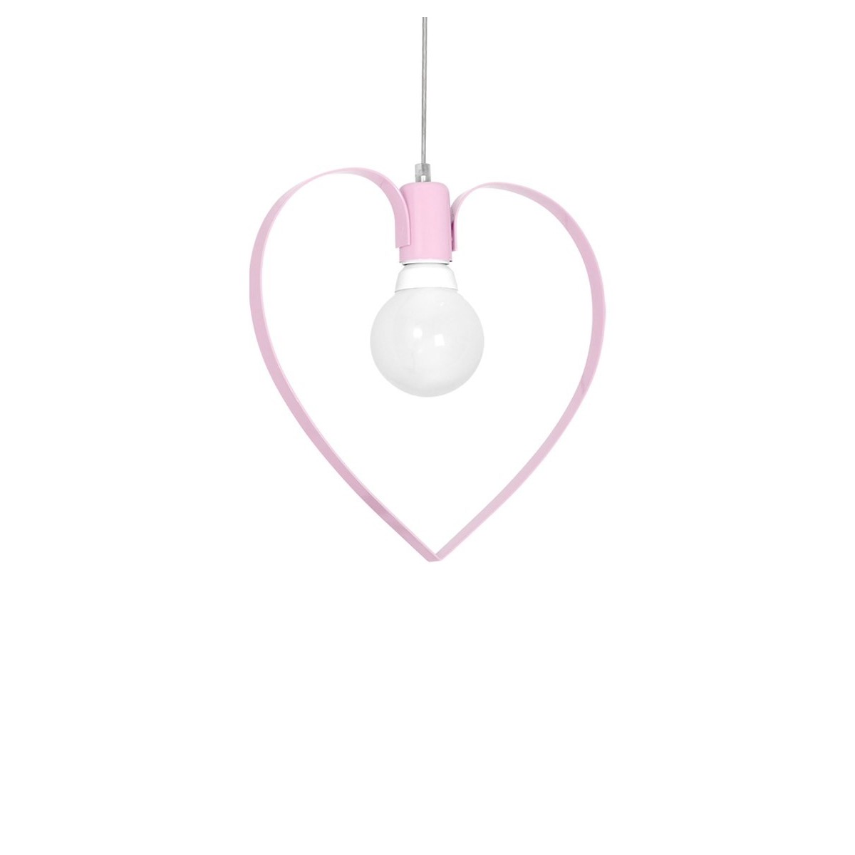MiLagro Lampa wisząca AMORE PINK 1xE27 MLP9953