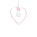 MiLagro Lampa wisząca AMORE PINK 1xE27 MLP9953