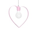 MiLagro Lampa wisząca AMORE PINK 1xE27 MLP9953