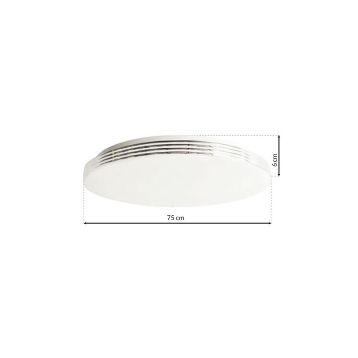 MiLagro ML3703 plafon LED SIENA 80W ekskluzywne oświetlenie