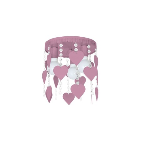 MiLagro Lampa Sufitowa CORAZON VIOLET 3xE27 MLP1149