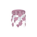 MiLagro Lampa Sufitowa CORAZON VIOLET 3xE27 MLP1149
