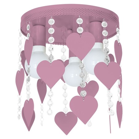 MiLagro Lampa Sufitowa CORAZON VIOLET 3xE27 MLP1149
