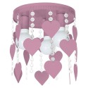 MiLagro MLP1149 lampa CORAZON VIOLET eleganckie oświetlenie