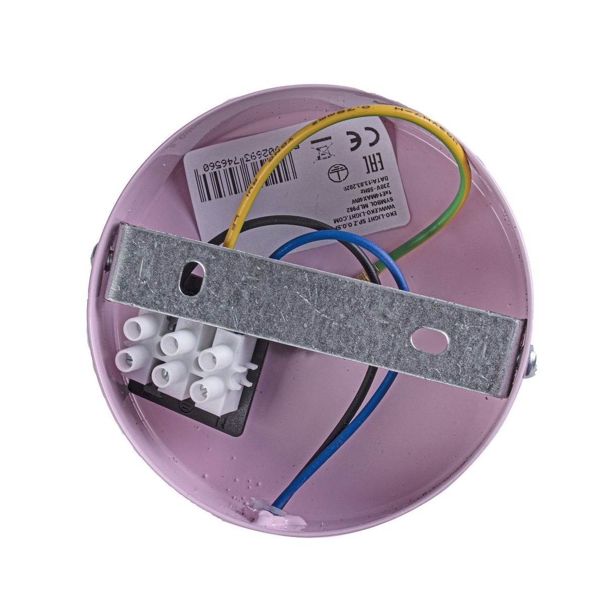 MiLagro Kinkiet ALICE PINK 1xE14 MLP962