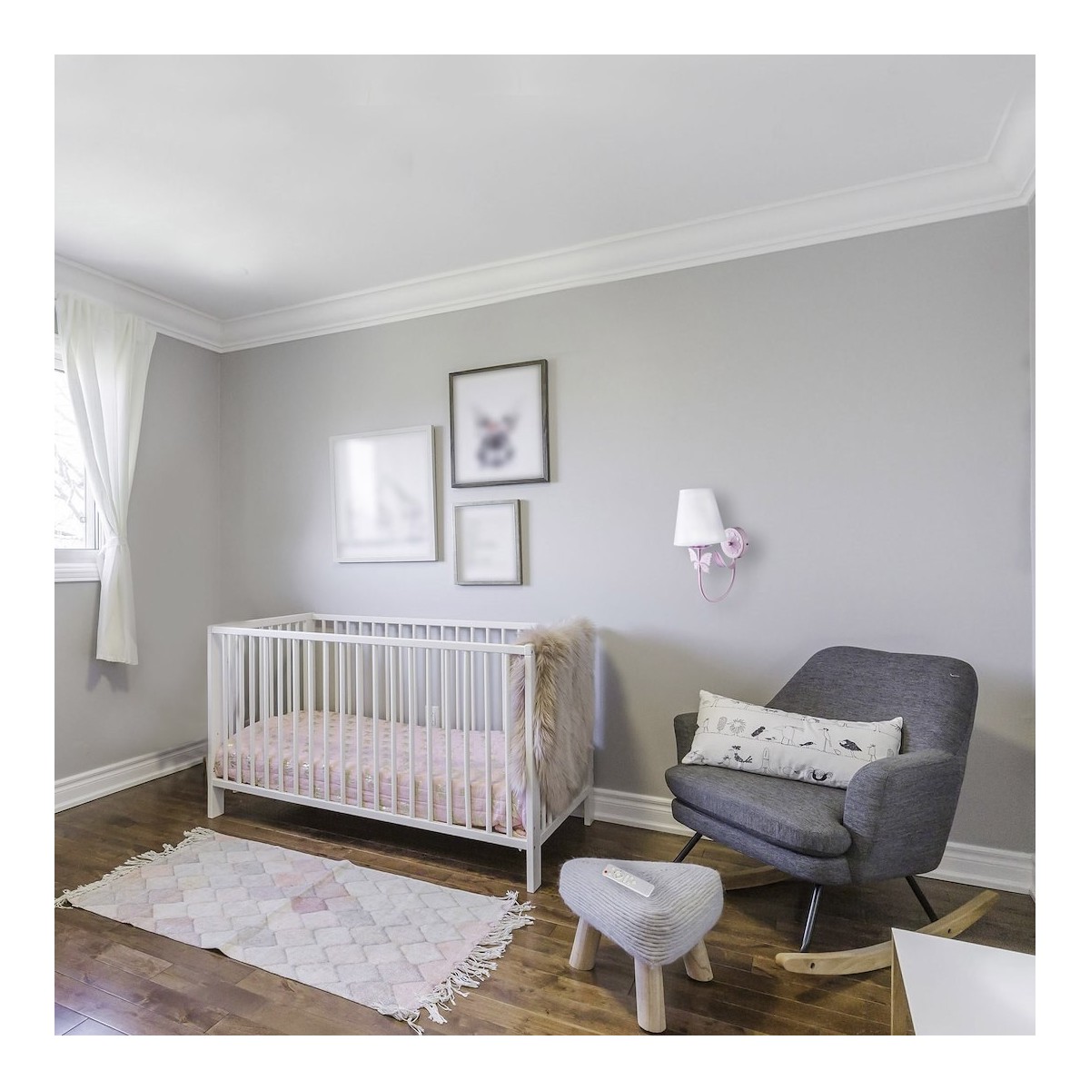 MiLagro Kinkiet ALICE PINK 1xE14 MLP962