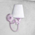 MiLagro Kinkiet ALICE PINK 1xE14 MLP962