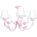 MiLagro MLP964 żyrandol ALICE PINK 5xE14 designerskie oświetlenie
