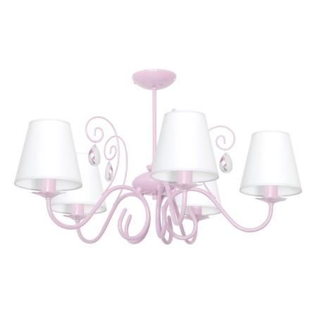 MiLagro MLP1052 żyrandol SARA PINK ekskluzywne oświetlenie