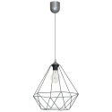 MiLagro Lampa wisząca BASKET GRAY 1xE27 MLP7216