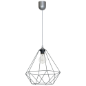 MiLagro Lampa wisząca BASKET GRAY 1xE27 MLP7216